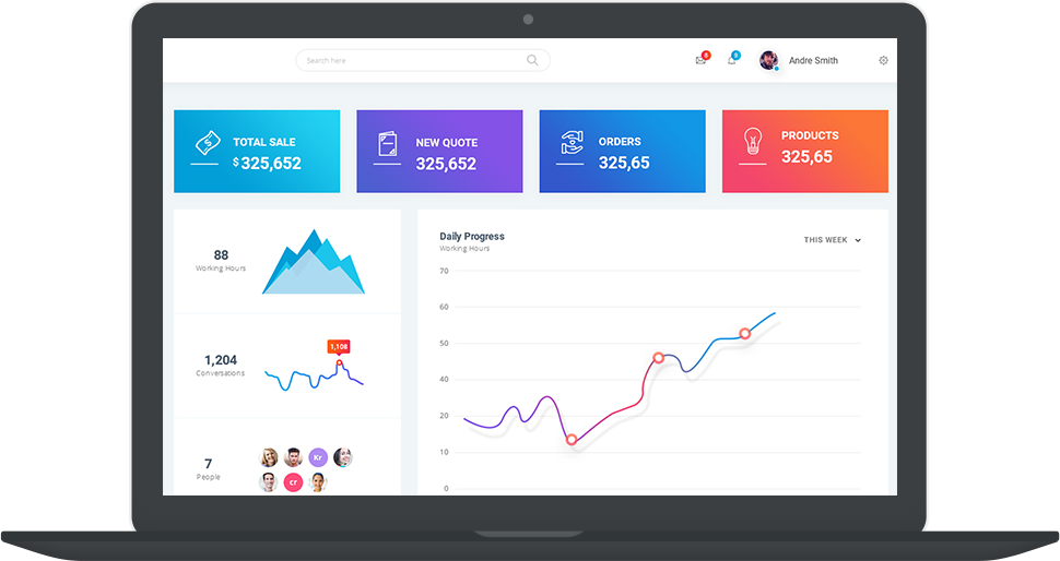 app mockup